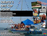 puerto vallarta diana's gay cruise  - gay vallarta Bay excursion