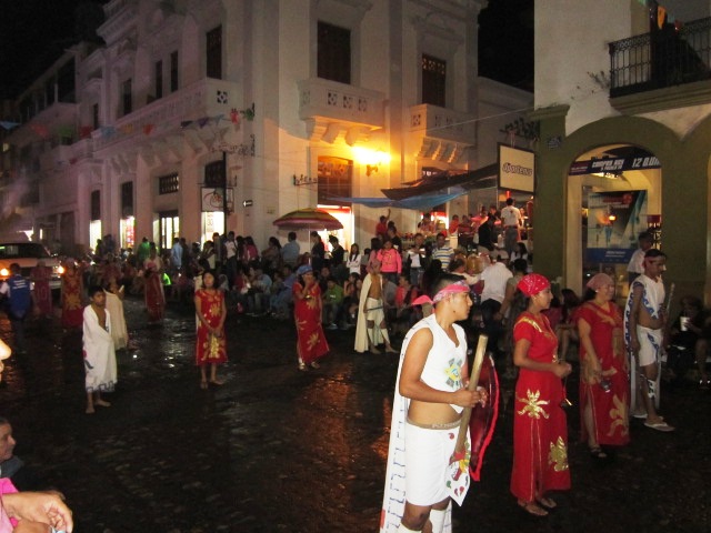 popular events in Vallarta - dancers during the feast of Guadalupe
