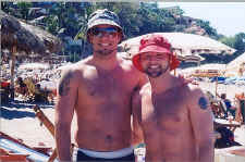 tim and glenn on holiday in vallarta - picture thanks to nuno