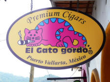 cigar store El Gato Gordo on ignacio vallarta street
