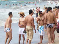 gay beach puerto vallarta during semana santa/holy week