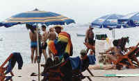 gay beach in quieter summer days