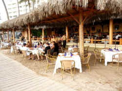 la palapa restaurant bar one of Vallarta's most famous and popular
