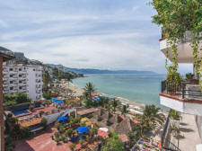 view of los Muertos beach and Banderas Bay