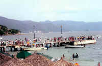 playa Los Muertos pier in November