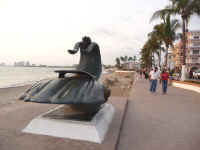 puerto vallarta downtown sculpture Nature as Mother