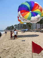 puerto vallarta parasailing - picture by michael bottrill