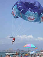 parasailing