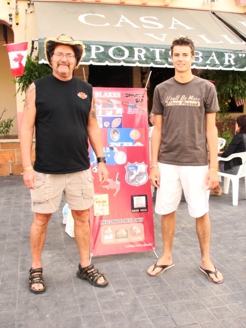 puerto vallarta sports bar casa blakes - photo thanks to mike and sue blake