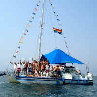 Diana's gay cruise vallarta on the katamaran