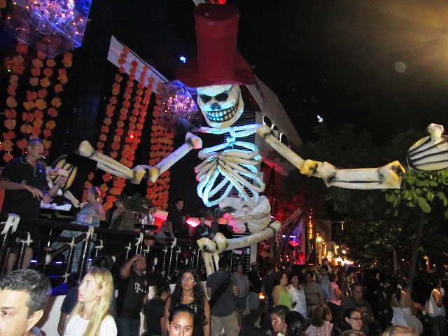 haloween night in vallarta 2016