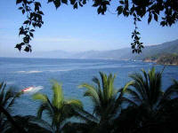 puerto vallarta views from near caletas beach on South Shores