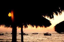 photo thanks to william clark a vallarta palapa sunset