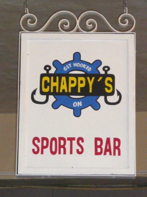 chappy sports bar in the puerto vallarta marina