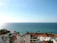 Bay views from torre malibu 502 condo in puerto vallarta, mexico