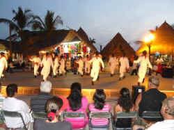 xiutla folkloric dance at Lazaro Cadenas park in Vallarta
